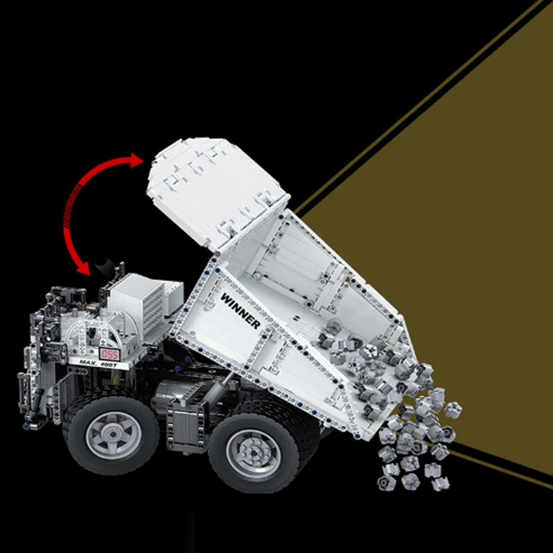 Mining Haul Truck - Building Blocks Set | Power Brickz