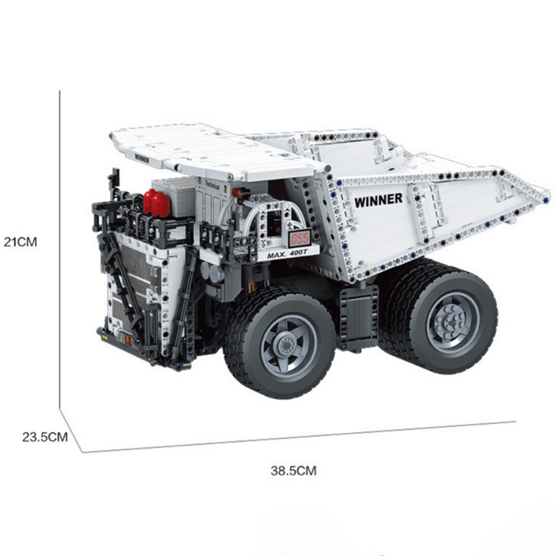 Mining Haul Truck - Building Blocks Set | Power Brickz