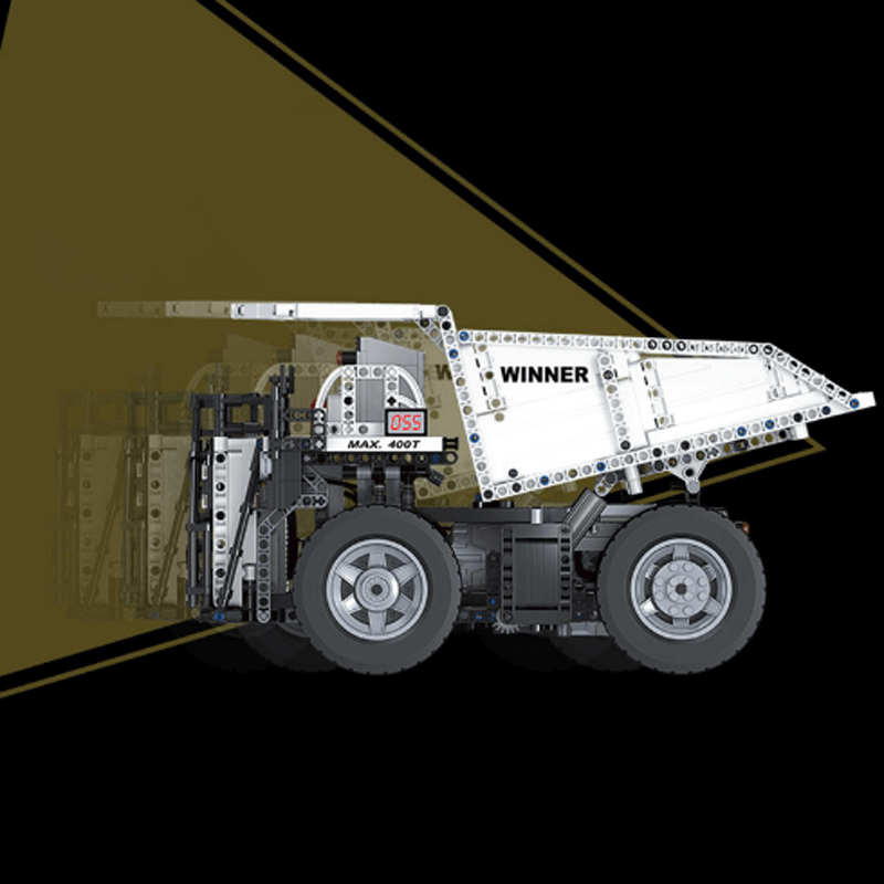 Mining Haul Truck - Building Blocks Set | Power Brickz