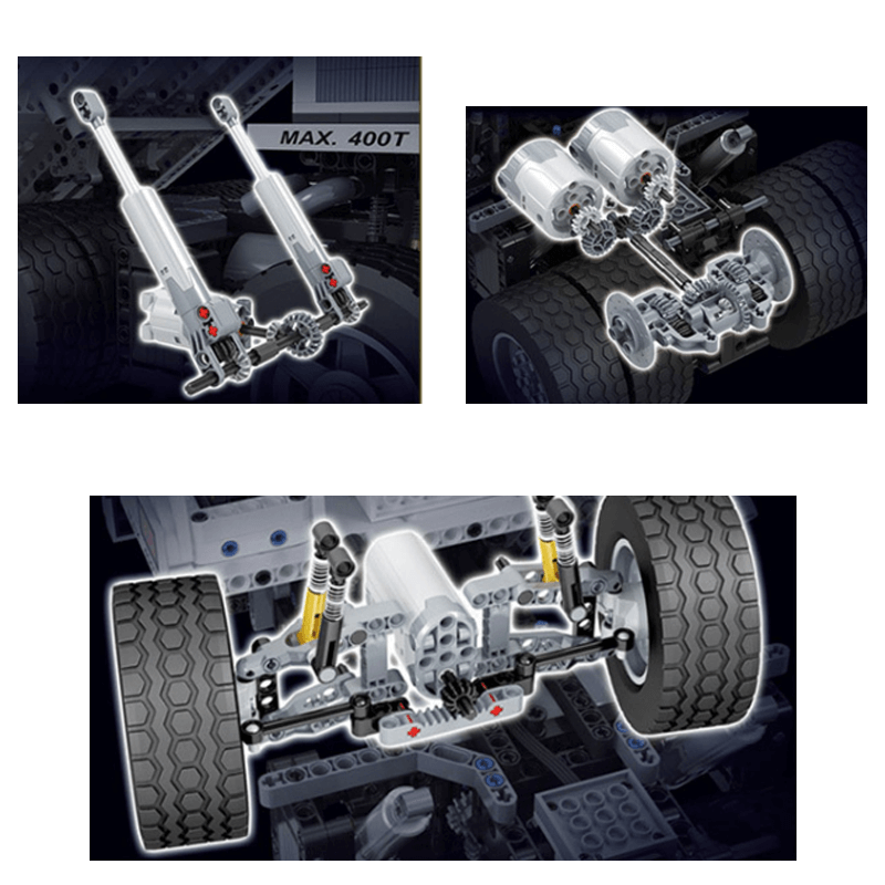 Mining Haul Truck - Building Blocks Set | Power Brickz