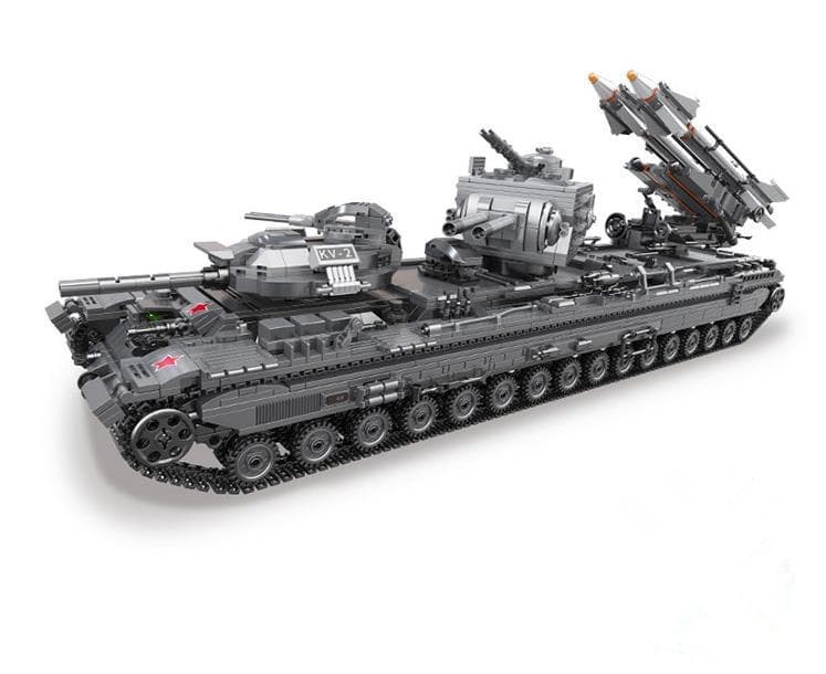 Missile Carrier Tank - Building Set | Power Brickz