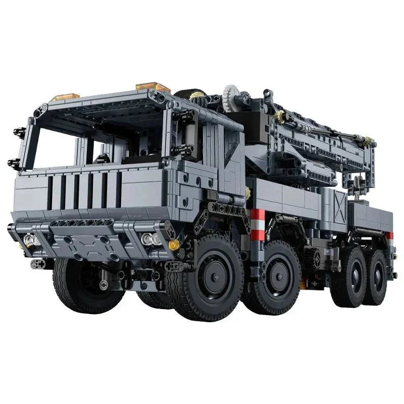 Mobile Crane Truck - Building Set | Power Brickz