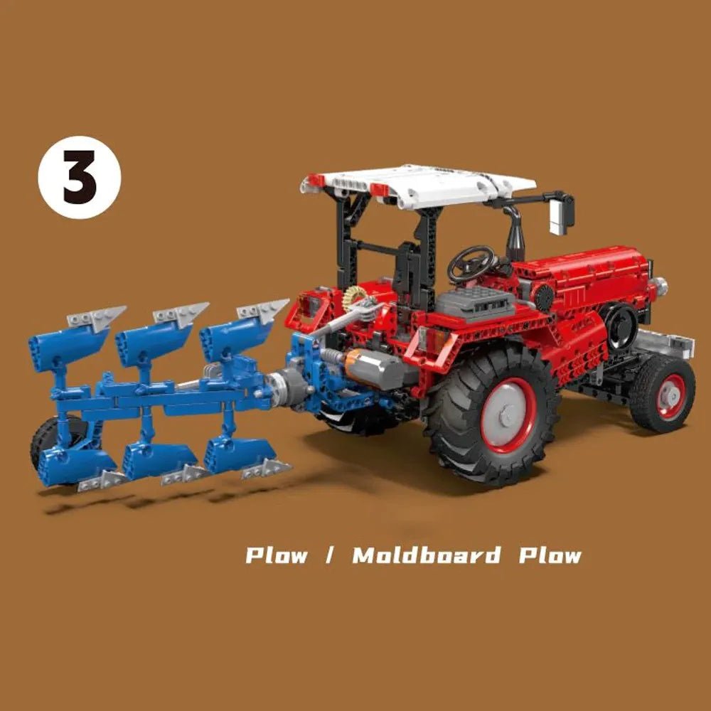 Modern Farm Tractor | 1857pcs - Power Brickz