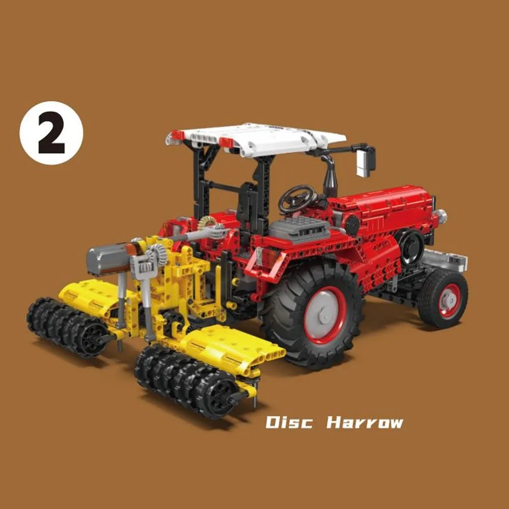 Modern Farm Tractor | 1857pcs - Power Brickz
