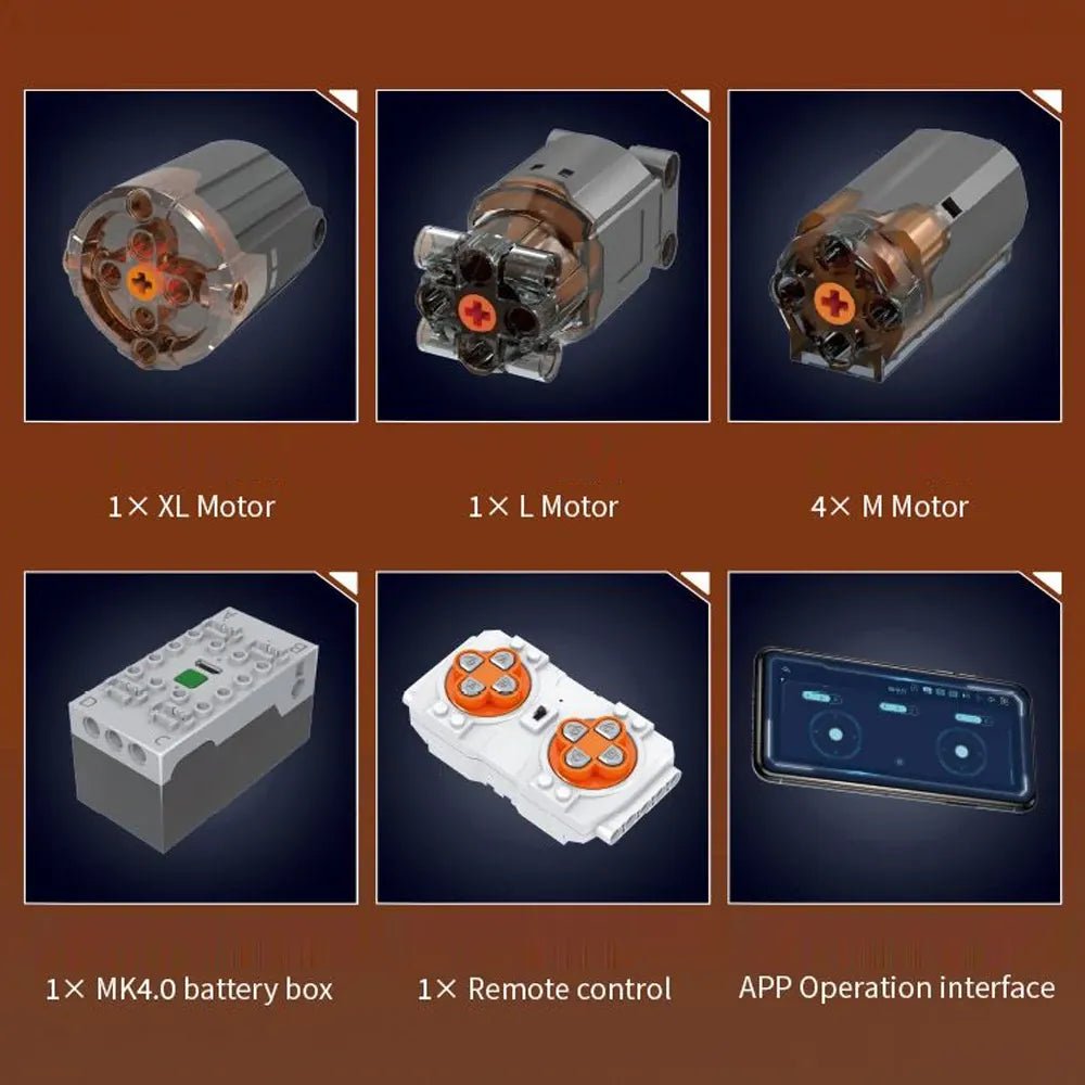 Modern Farm Tractor | 1857pcs - Power Brickz
