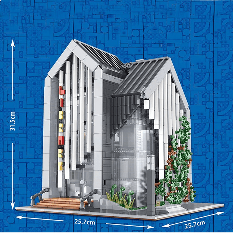 Modern Library - Building Set | Power Brickz