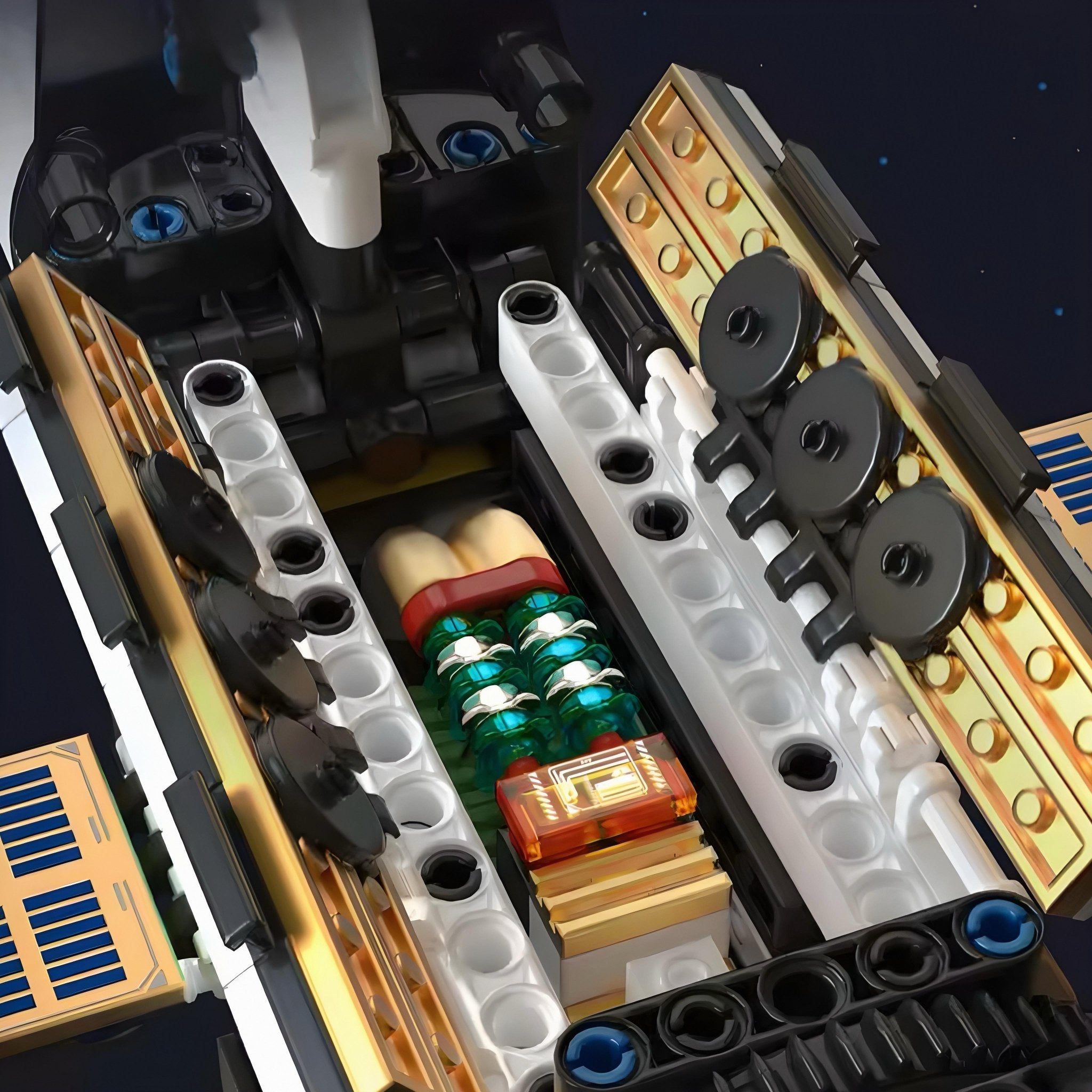Modular Orbital Space Station | 2228pcs - Power Brickz