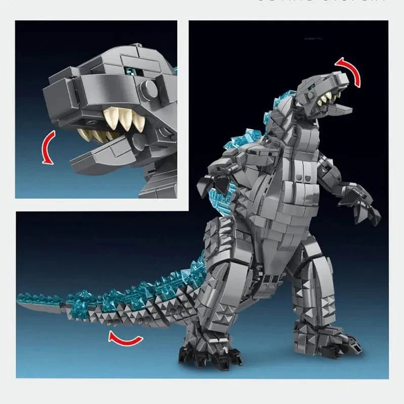 Monster Godzilla Mecha | 1284pcs - Power Brickz
