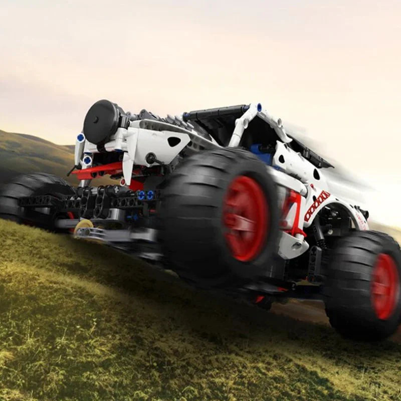Dalmatian Monster Truck - Building Blocks Set | Power Brickz