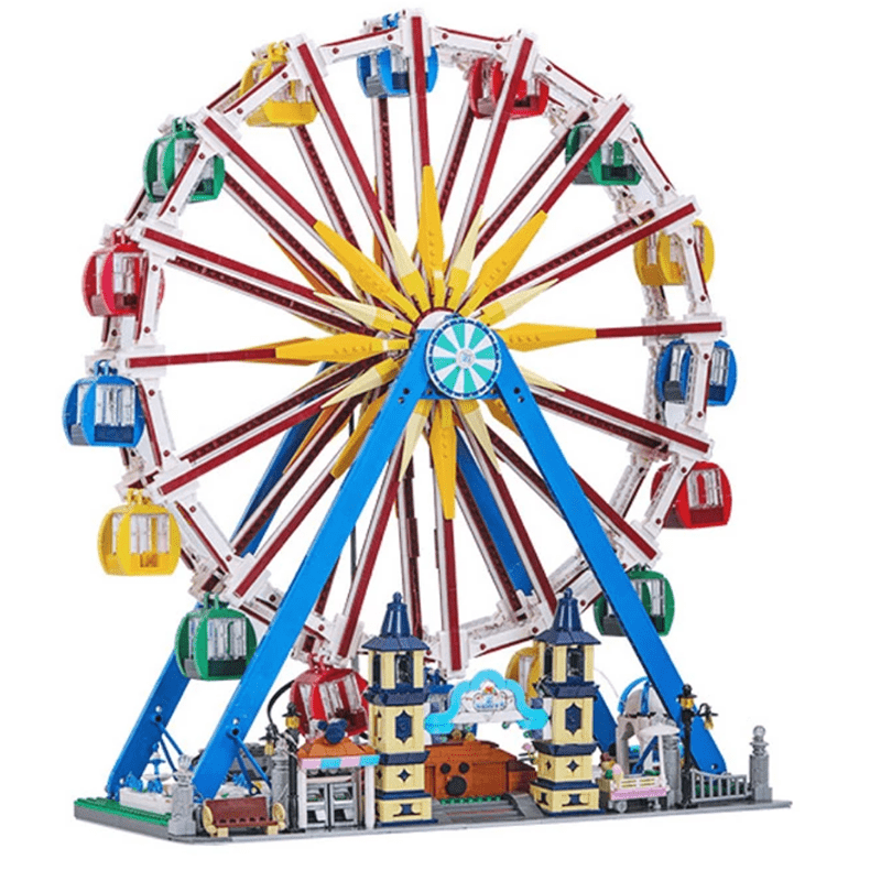 Motorised Ferris Wheel - Building Set | Power Brickz