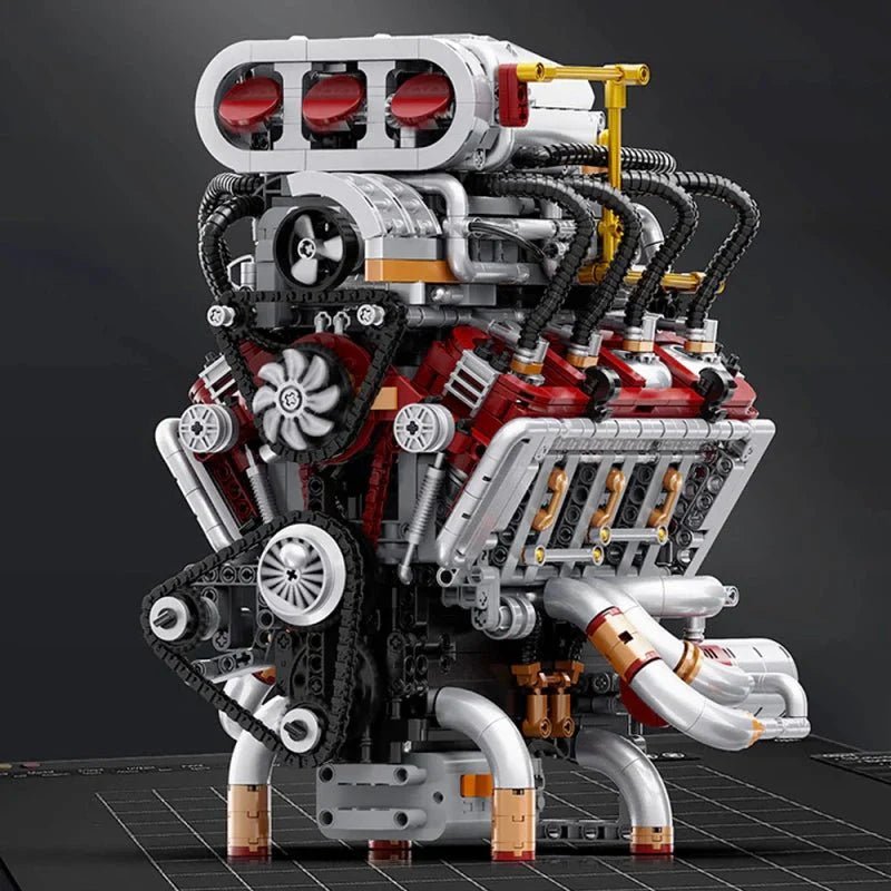 Motorised Muscle V8 | 2347pcs - Power Brickz