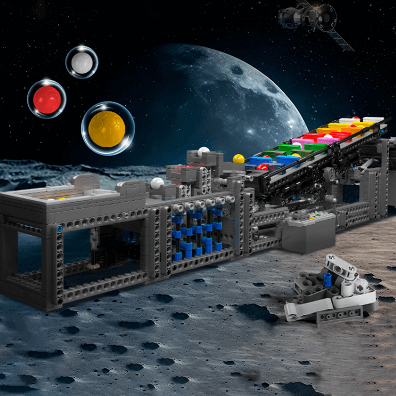 Motorised Rainbow Ladder GBC - Building Set | Power Brickz