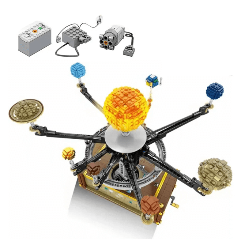 Motorised Solar System - Building Set | Power Brickz