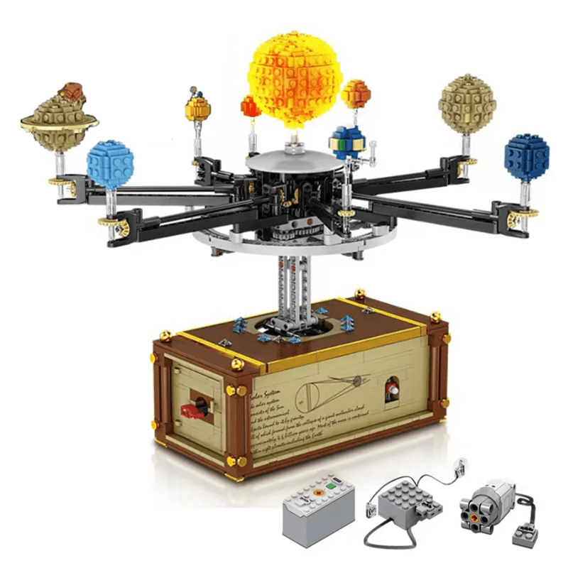 Motorised Solar System - Building Set | Power Brickz