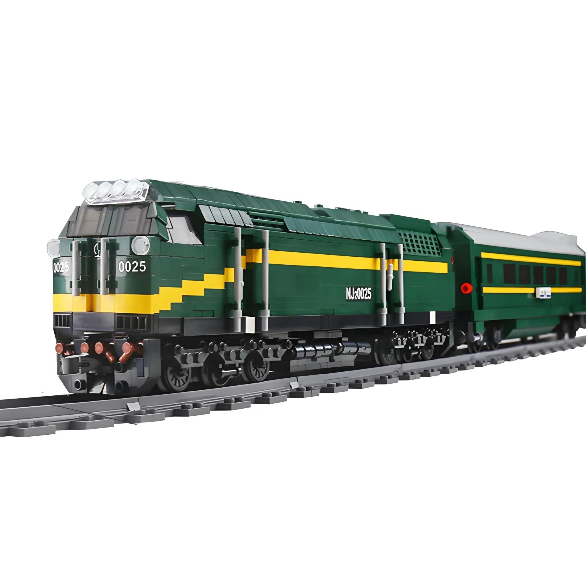 Motorized Diesel Locomotive | 2085pcs - Power Brickz