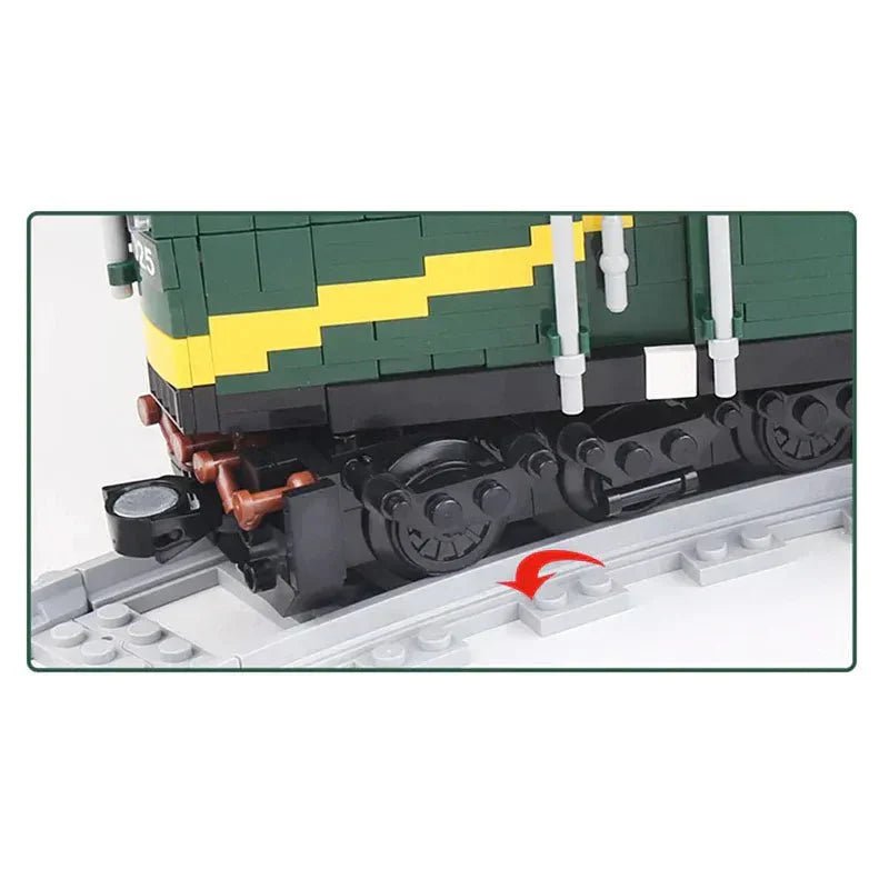 Motorized Diesel Locomotive | 2085pcs - Power Brickz