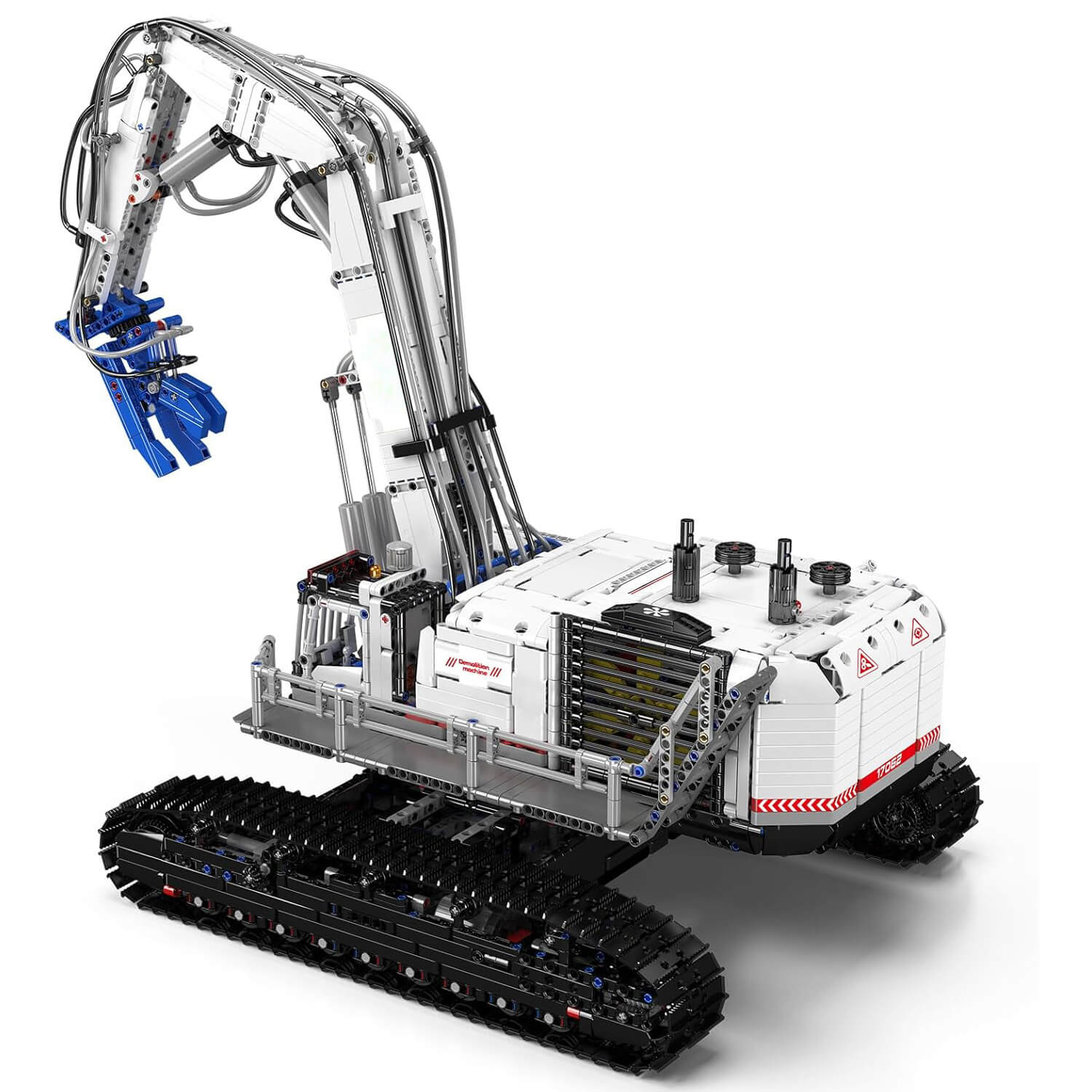 Motorized Pneumatic Claw Excavator | 4194pcs - Power Brickz