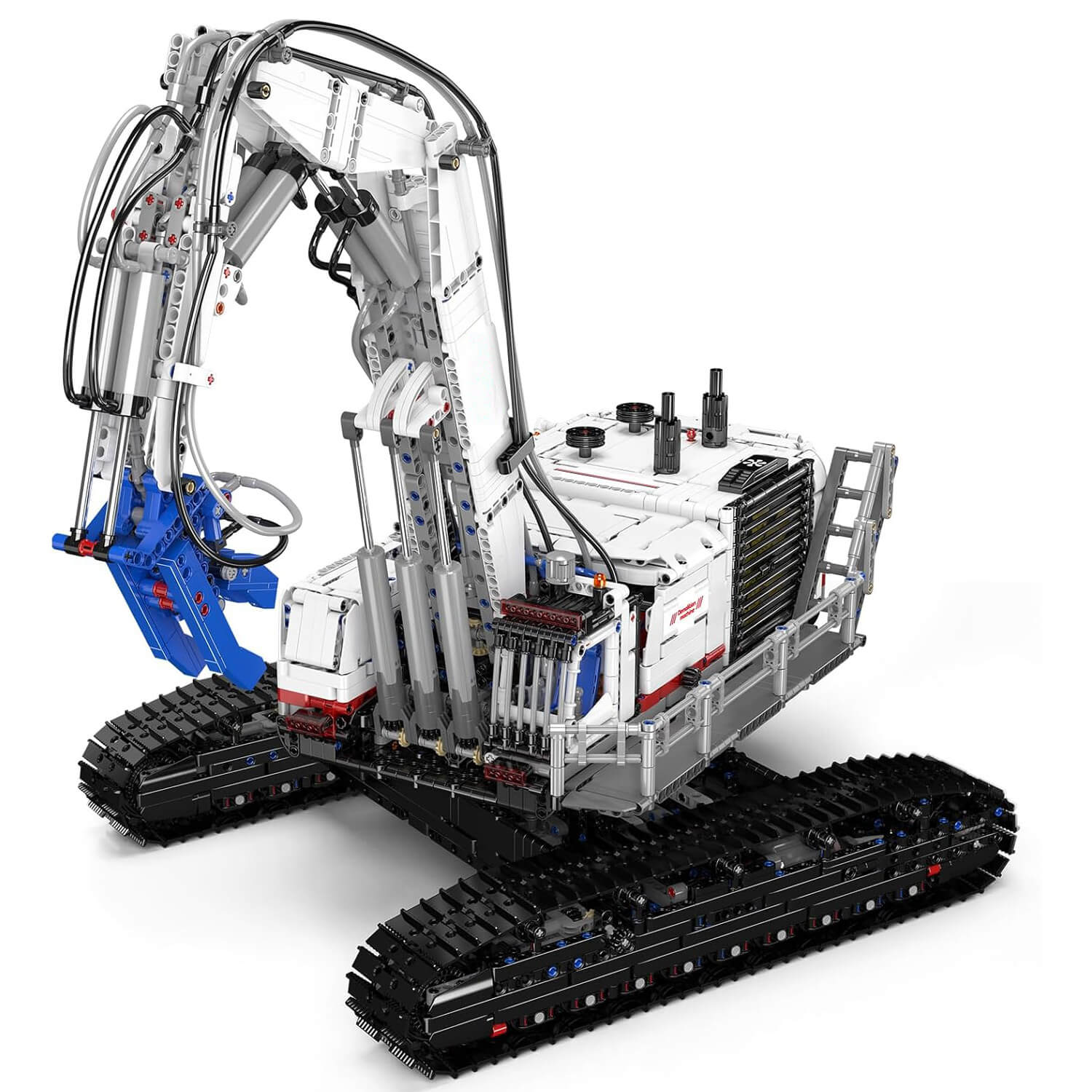 Motorized Pneumatic Claw Excavator | 4194pcs - Power Brickz