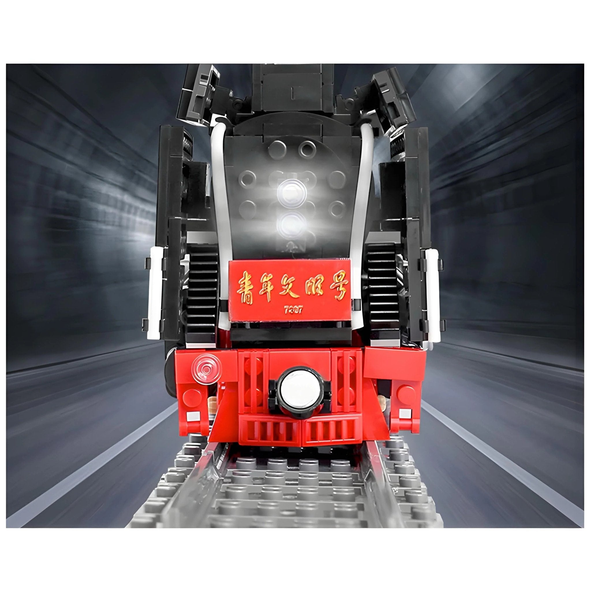 Motorized Steam Train | 1552pcs - Power Brickz