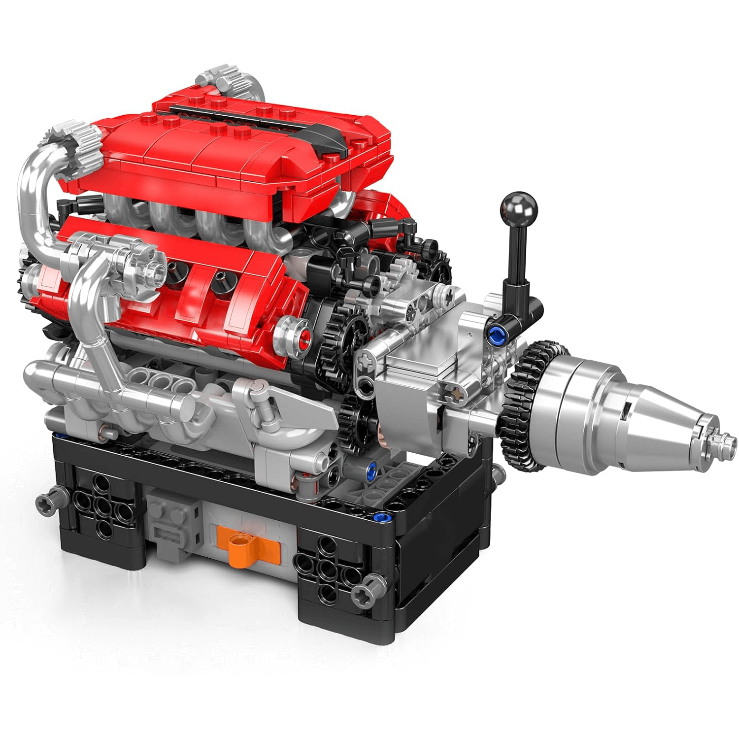 Motorized V8 Supercar Engine | 749pcs - Power Brickz