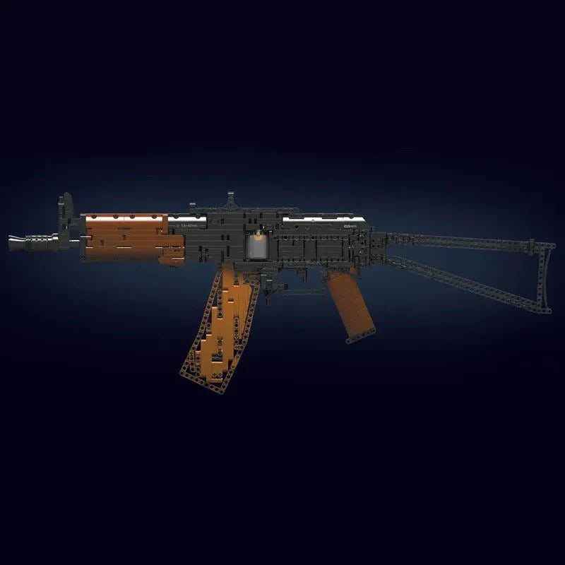 Motorized Weapon AK47 Assault Rifle - Building Set | Power Brickz