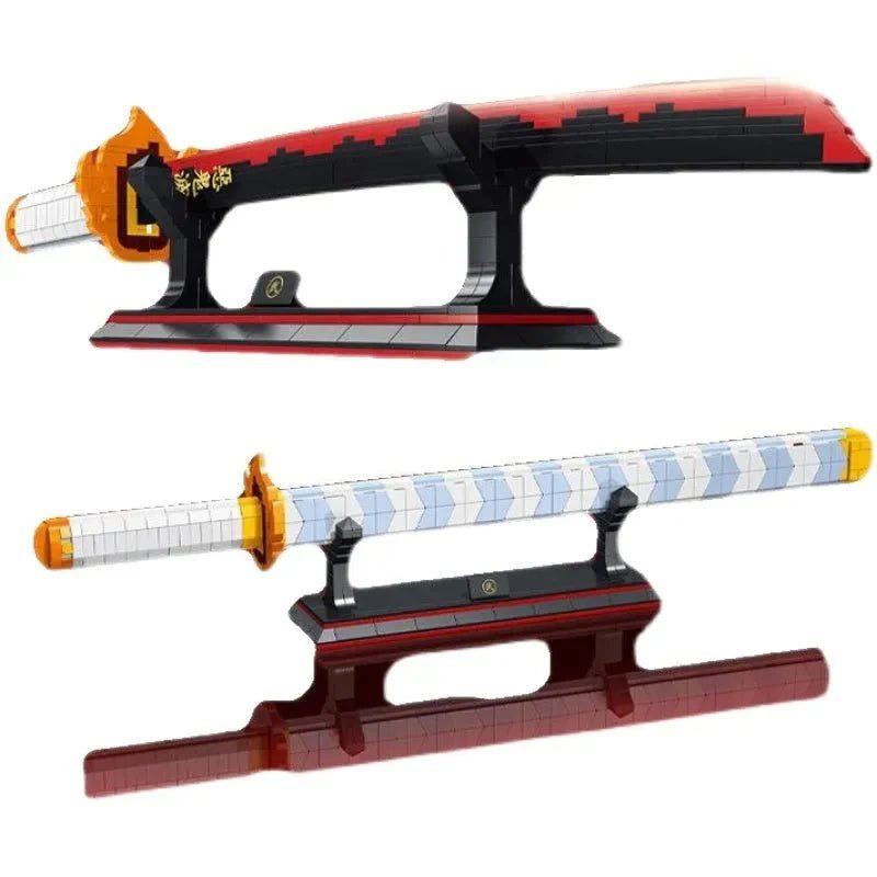 Movie Demon Slayer Nichirin Sword Bricks Toy | 790pcs - Power Brickz