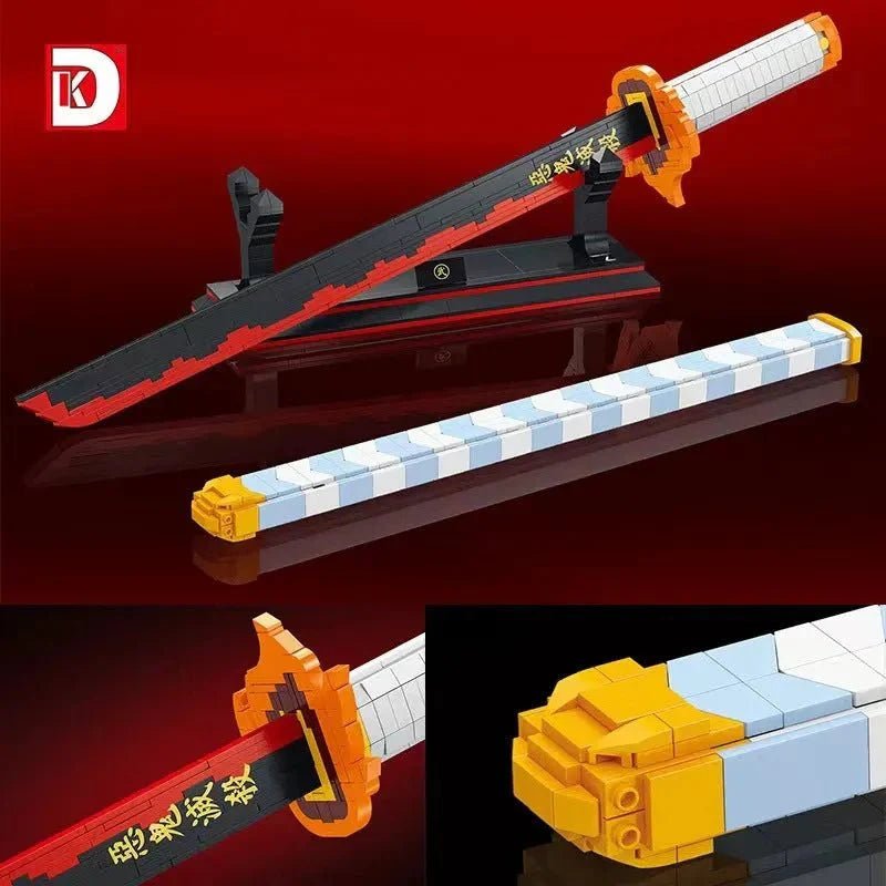 Movie Demon Slayer Nichirin Sword Bricks Toy | 790pcs - Power Brickz