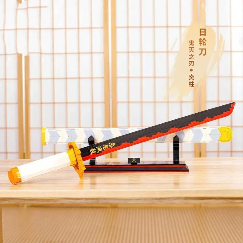 Movie Demon Slayer Nichirin Sword Bricks Toy | 790pcs - Power Brickz