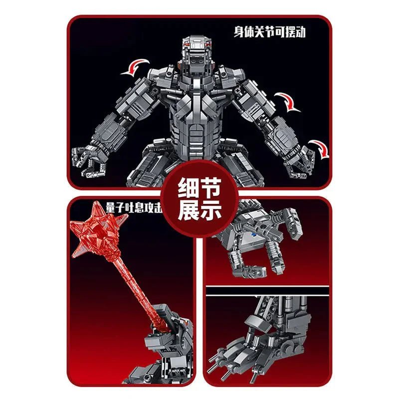 Movie Expert Mecha Godzilla Bricks Toy | 1903pcs - Power Brickz