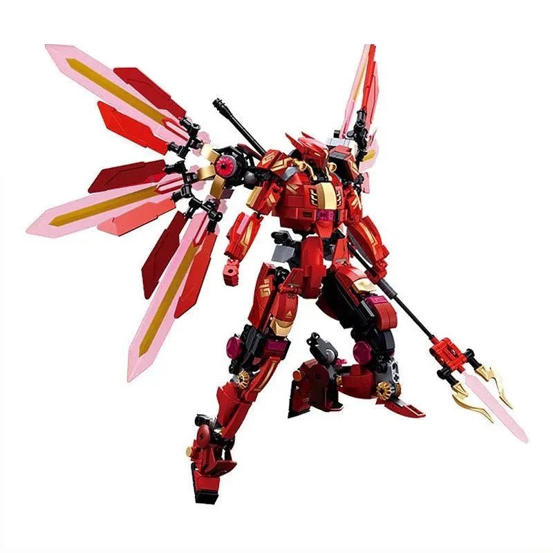 Movie Halberd Athena Transforming Mecha Robot Bricks Toy | 511pcs - Power Brickz