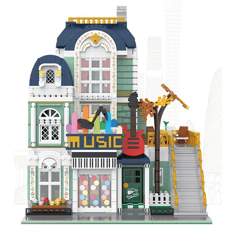 Music Store - Building Set | Power Brickz