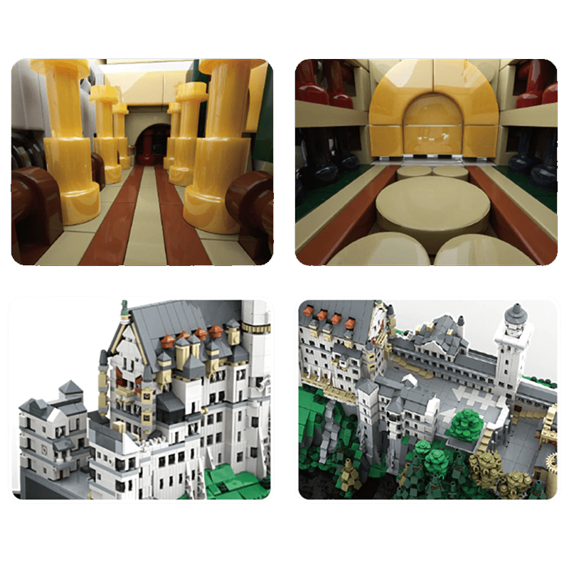 Neuschwanstein Castle - Building Set | Power Brickz