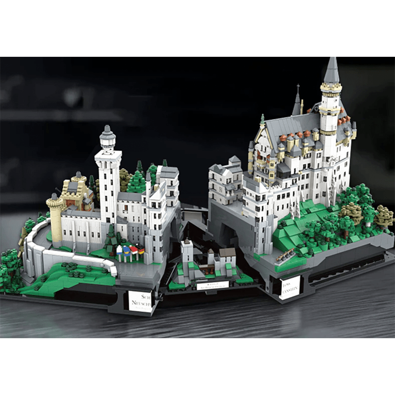 Neuschwanstein Castle - Building Set | Power Brickz