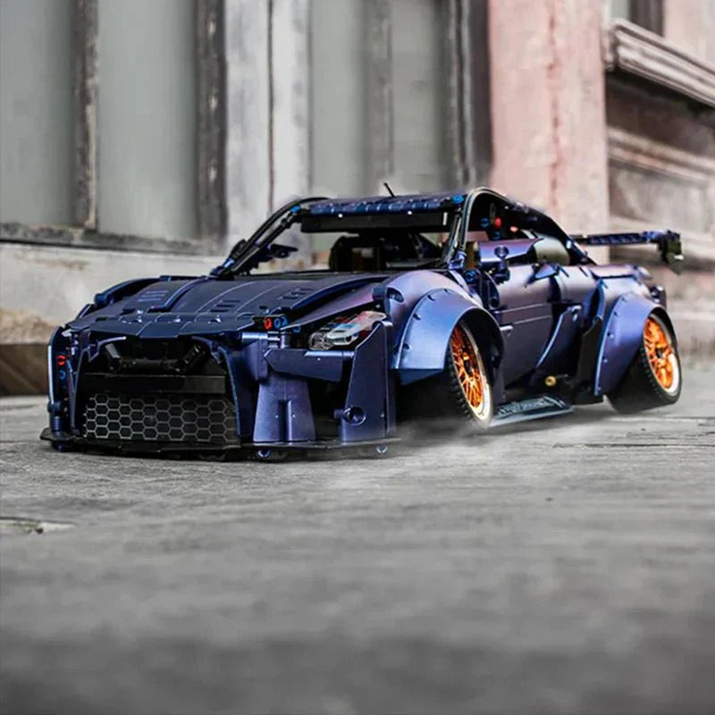 Stanced RGTR Godzilla Twin-Turbo - Building Blocks Set | Power Brickz