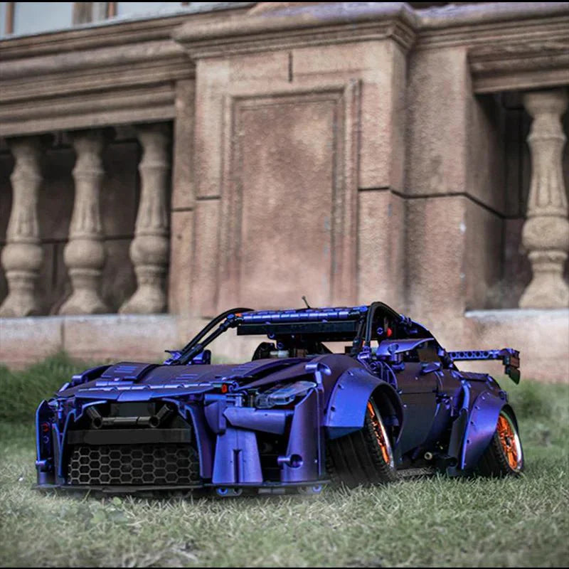 Stanced RGTR Godzilla Twin-Turbo - Building Blocks Set | Power Brickz