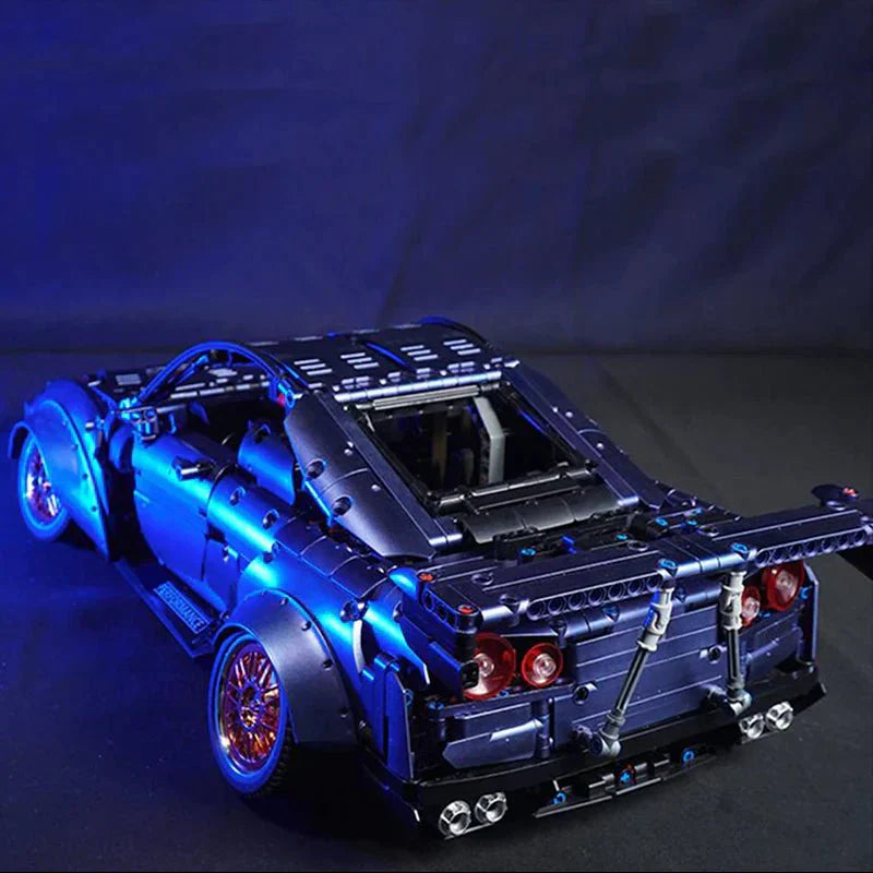 Stanced RGTR Godzilla Twin-Turbo - Building Blocks Set | Power Brickz