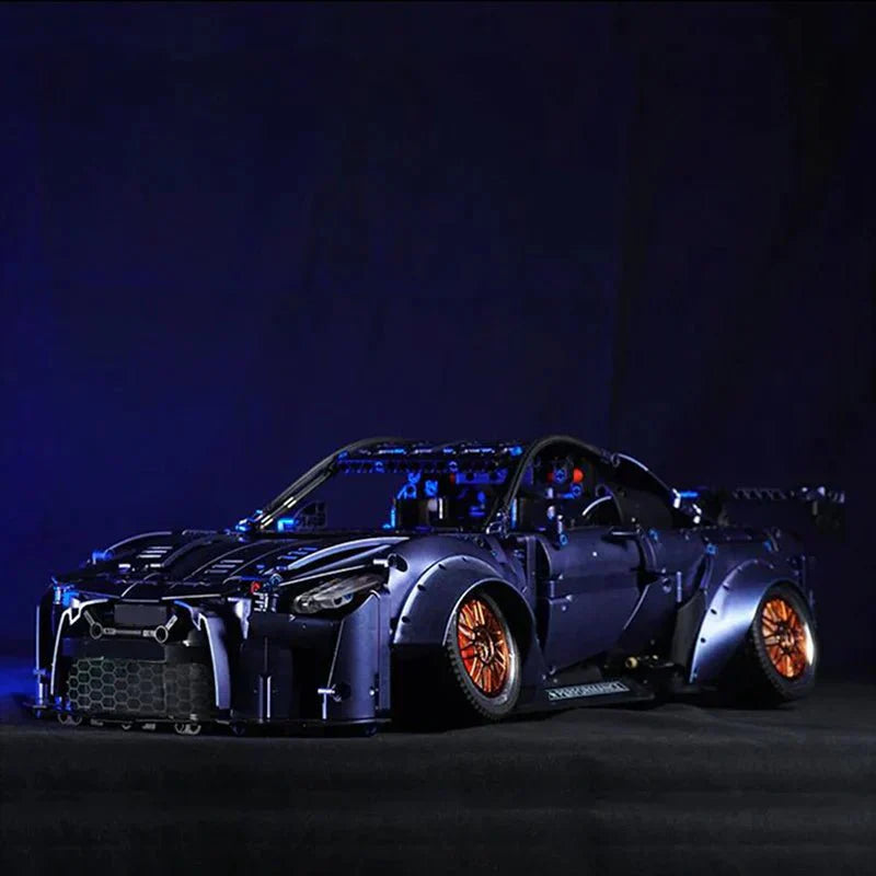 Stanced RGTR Godzilla Twin-Turbo - Building Blocks Set | Power Brickz