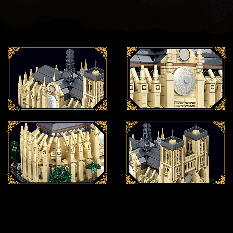 Notre Dame Cathedral - Building Set | Power Brickz