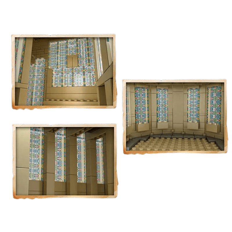 Notre Dame Cathedral – brick-built display model made from building blocks