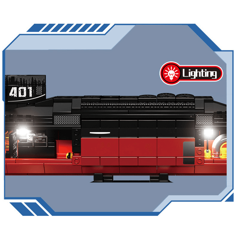 Nuclear Submarine - Building Set | Power Brickz