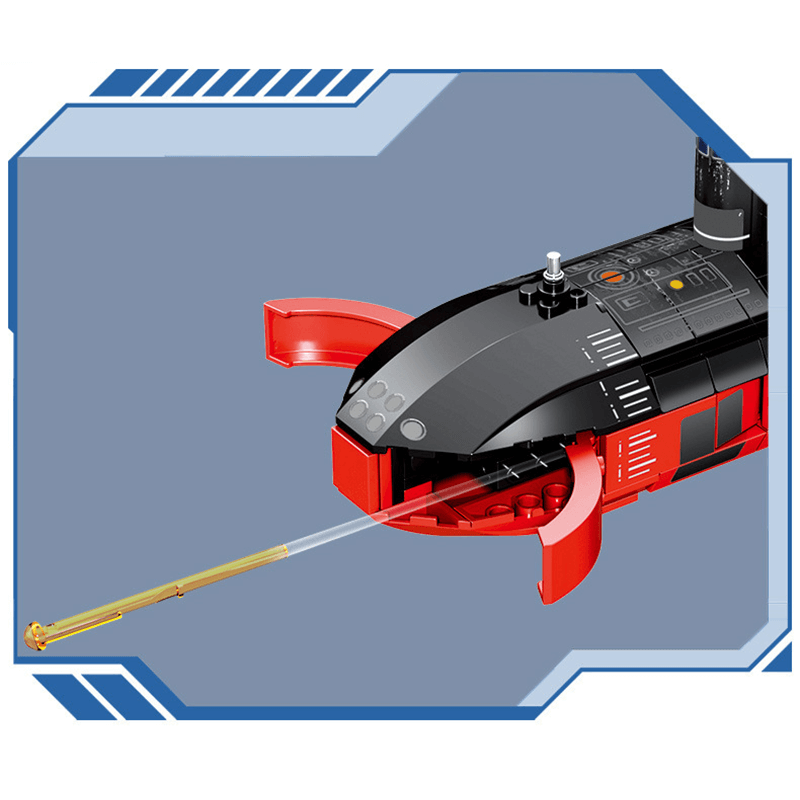 Nuclear Submarine - Building Set | Power Brickz