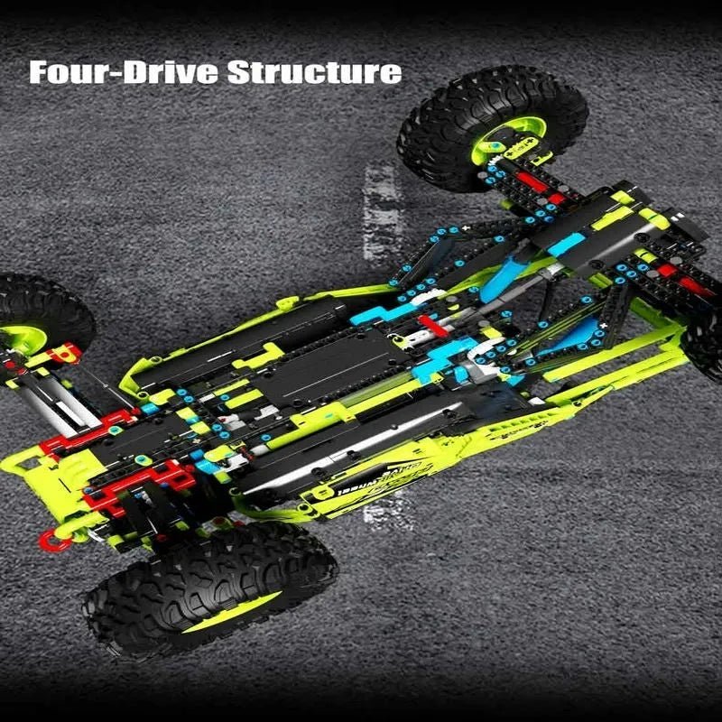 Off-Road Racing Buggy - Building Blocks Set | Power Brickz