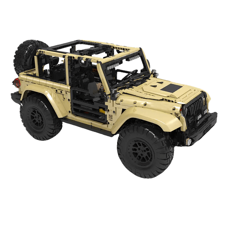 All-Terrain Wrangler Sahara 4x4 - Building Blocks Set | Power Brickz