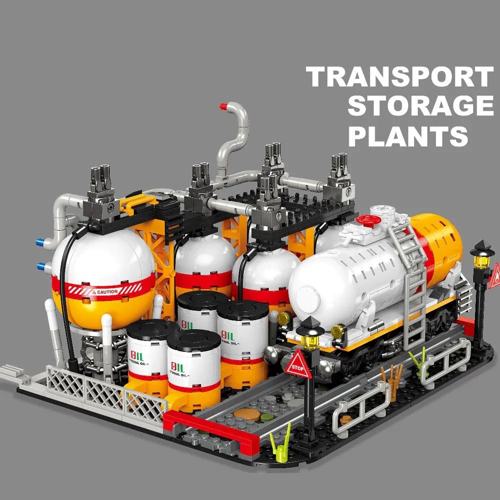 Offshore Oil Platform | 666pcs - Power Brickz