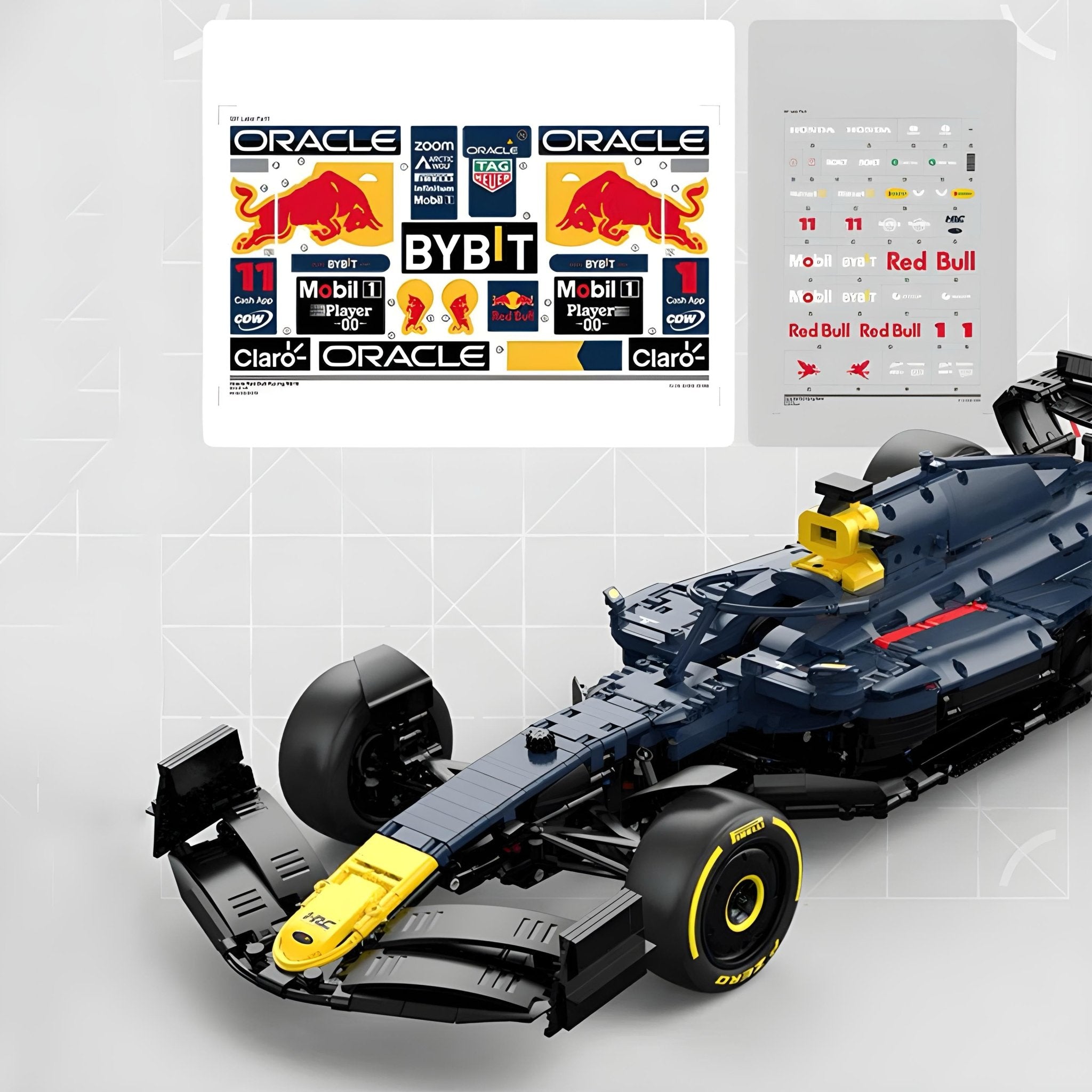 RBFormula 1 Racer - Building Blocks Set | Power Brickz