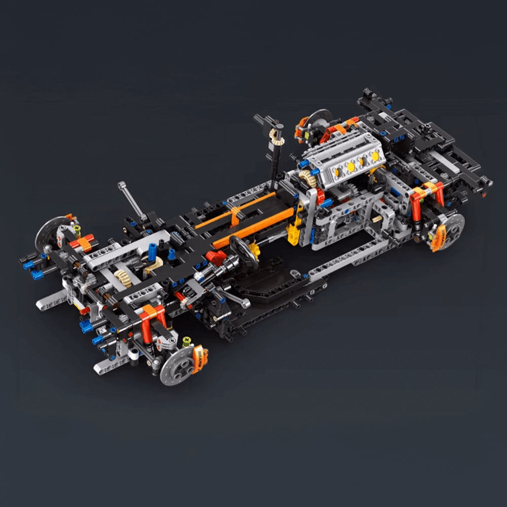 British Sabre Hypercar - Ultimate Edition - Building Blocks Set | Power Brickz