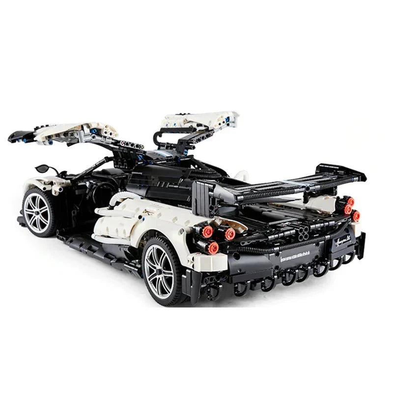 Carbon Huyara BC Hyper Roadster - Building Blocks Set | Power Brickz