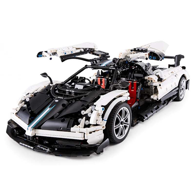 Carbon Huyara BC Hyper Roadster - Building Blocks Set | Power Brickz