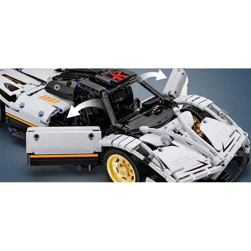 Carbon Hyper Roadster - Building Blocks Set | Power Brickz