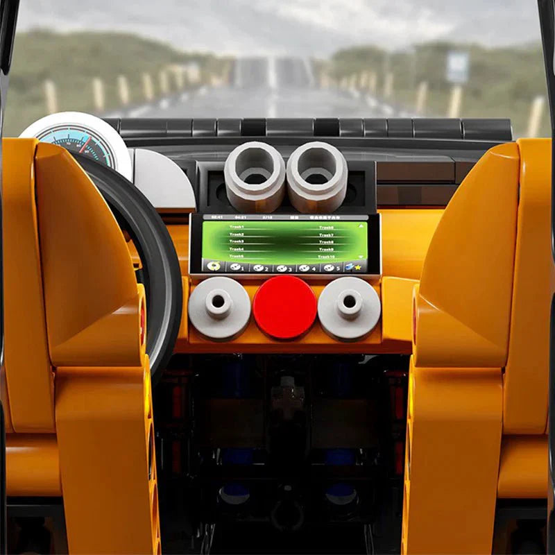 Carbon-Fiber VHypercar - Building Blocks Set | Power Brickz